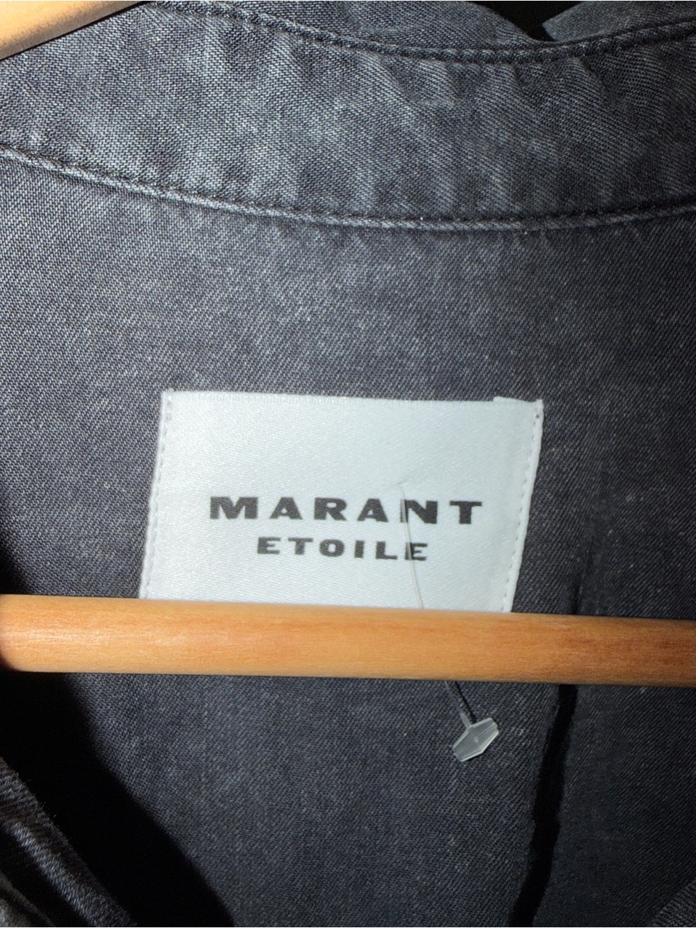Isabel Marant Étoile Palvina Dress in a faded black wash EU36 - Picture 3 of 5